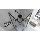 Tuš kabina Rea City 90x90 Black