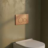 Toilet Flush Button Rea I K011A-Q Copper Brush