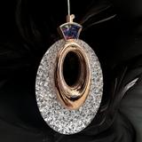 Kristall-Hängelampe  LHJ109-1CP LIGHT ROSE GOLD