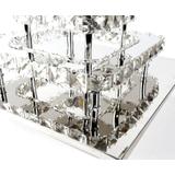 Deckenlampe Kristall LED 24W quadrat APP410-C