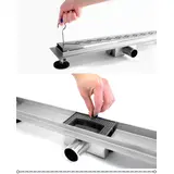 Linear drainage Rea Bubble 90