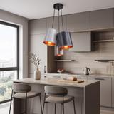 Lampa sufitowa nowoczesna APP971-3cp Mix kolorów