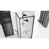 Bathroom shelf SF07 black matt