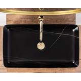 Denis Black Stone Matt nadgradni umivaonik