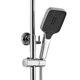 REA ROB Chrome dušas komplekts ar termostatu