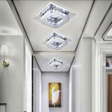 Deckenlampe Kristall quadrat Glamour 8W APP406-C