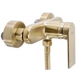 Sprchová baterie REA VERSO + ruční hlavice - broušené zlato