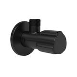 Zawór kątowy 02 1/2" x 3/8" Czarny