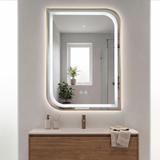 Огледало LED ZONE 70X50 BRUSH GOLD