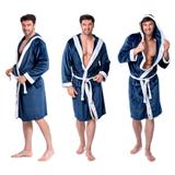 Szlafrok męski Comfort Navy