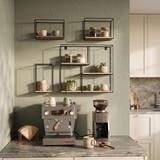 Zestaw 4 półek ściennych LOFT Metalowe Industrial CFZL-TSF011
