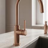 Maišytuvas virtuvės REA Rivo Brush Copper