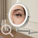 Miroir LED Glow Chrome