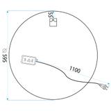 Mirror LED 60cm H108