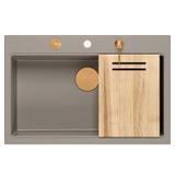 Granitspülbecken MARC 110 WORKSTATION Beige