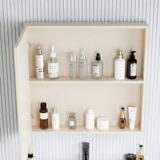 Set di mobili da bagno con top Marti 60cm Beige