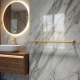 Wieszak łazienkowy jednoramienny 39101 Ori Złoty Szczotkowany