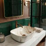 Opzetwastafel Rea Belinda Marrone Shiny