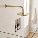 Bras de douche rond REA JS-9021 40cm Brush gold