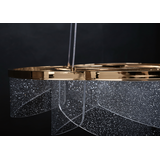 Deckenleuchte LED G138-CP 50cm Gold