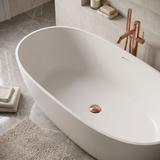 Bañera Tapón Rea Brush Copper