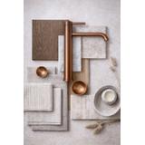 Robinet de salle de bain Rea Rivo Brush Copper