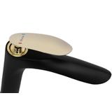 REA ORBIT Black Gold Augsts izlietnes maisītājs