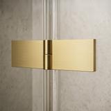 Suihku ovi Rea Atlas 90 Brush Gold