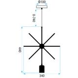Lampa Geometric LE-02 Star