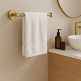 Bathroom hanger 6610a Modern Brush Gold