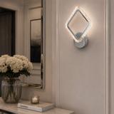Kinkiet ścienny LED LHJ125-W chrom