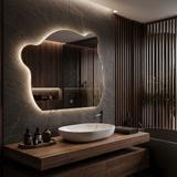 Lustro ścienne LED YH-BL-3 70x85cm