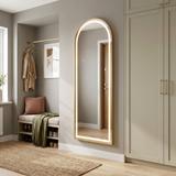 Espejo LED Orbit 50x160cm Brush Gold