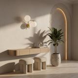 Wandlampe LED G132-2W Gold