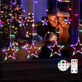 Kurtyna LED Gwiazdy Multikolor z Pilotem CD002-138