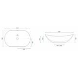 Umywalka nablatowa Rea Royal Sand