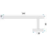 Koupelnový věšák 29106 Rivo Brush Copper