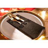 Pokrowiec na sztućce Świateczny 4 szt KF357-4B