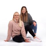 Bluza Damska Sherpa z kołnierzem Dirty Pink  M