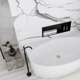 PÓŁKA WNĘKOWA ŁAZIENKOWA 30x60 czarny mat