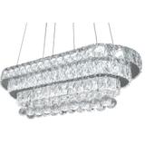 Deckenlampe  Kristall LED 102W Fernbedienung APP417-CP