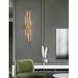 Wandlampe LED APP1437-W BLACK GOLD