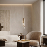 LAMPA SUFITOWA WISZĄCA LED G157-CP ZŁOTA