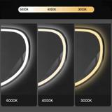 MIROIR MURAL LED AVEC FONCTION BLUETOOTH 70x100cm FOG