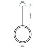 Deckenleuchte GOLD APP961-1CP