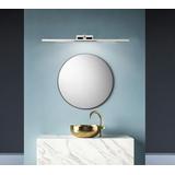 LÂMPADA DE PAREDE LED PARA BANHEIRO SOBRE O ESPELHO 15W 106CM APP367-1W CROMADO