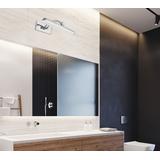 LED VANNAS ISTABAS SIENAS LAMPA VIRS SPOGUĻA 9W 40CM APP372-1W HROMS