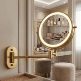 Spiegel LED Old Gold