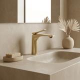 Mosdó csaptelep REA Vision Gold Brush Low