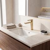 Robinet de lavabo PREMIUM Rea Maxim Brush Gold Low